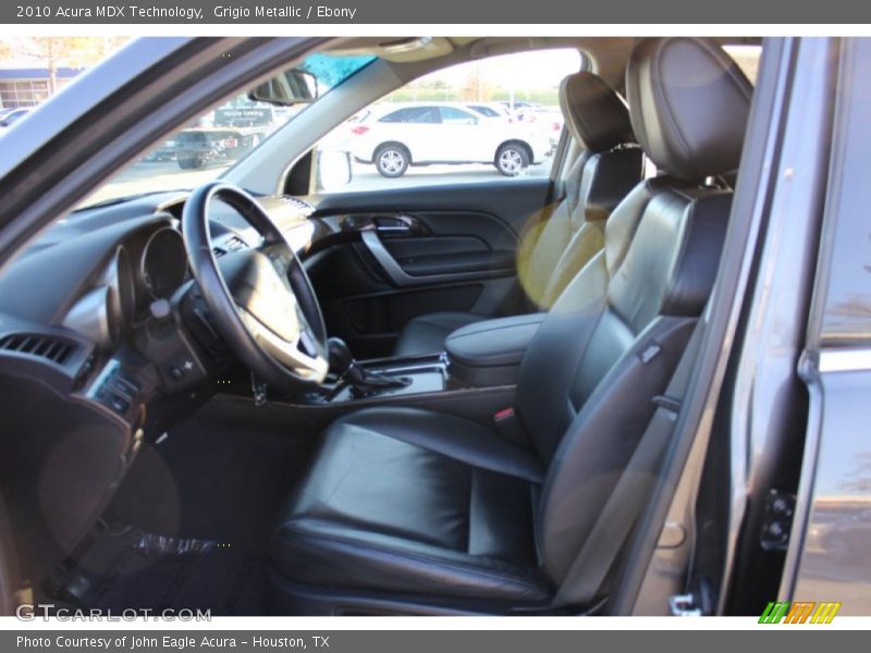 Grigio Metallic / Ebony 2010 Acura MDX Technology