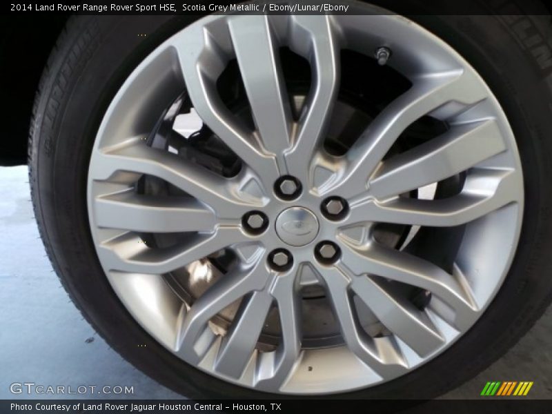 Scotia Grey Metallic / Ebony/Lunar/Ebony 2014 Land Rover Range Rover Sport HSE