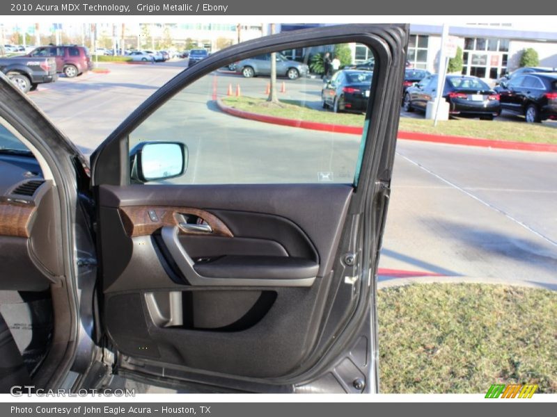 Grigio Metallic / Ebony 2010 Acura MDX Technology