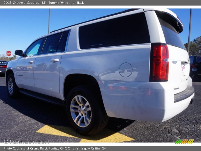 Summit White / Jet Black 2015 Chevrolet Suburban LT
