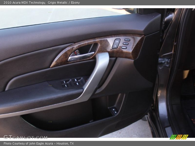 Grigio Metallic / Ebony 2010 Acura MDX Technology