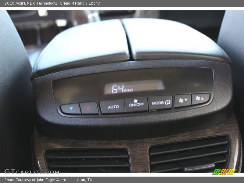Grigio Metallic / Ebony 2010 Acura MDX Technology