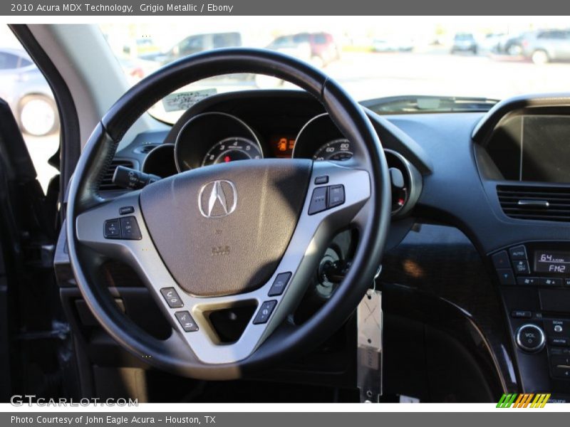 Grigio Metallic / Ebony 2010 Acura MDX Technology