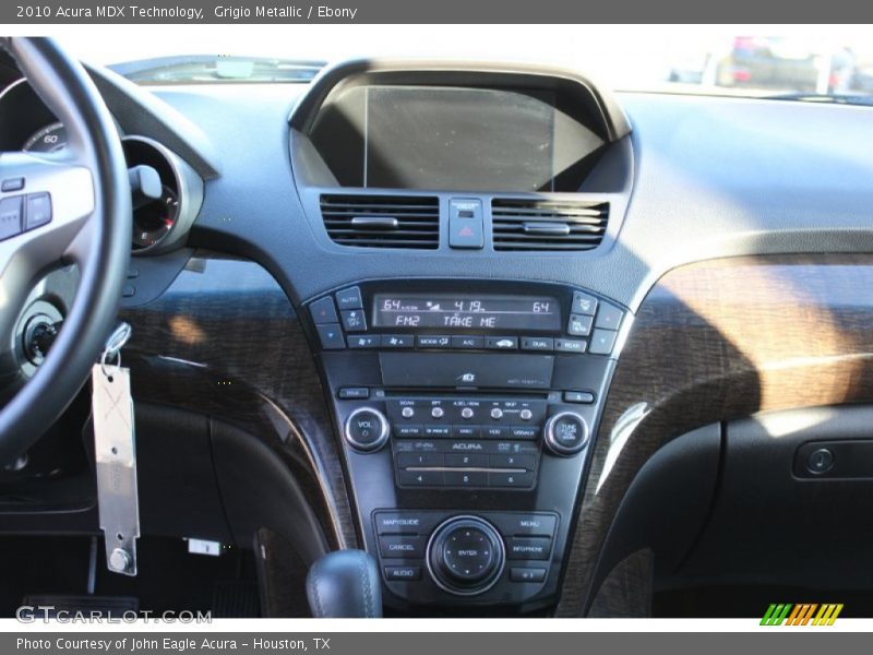 Grigio Metallic / Ebony 2010 Acura MDX Technology