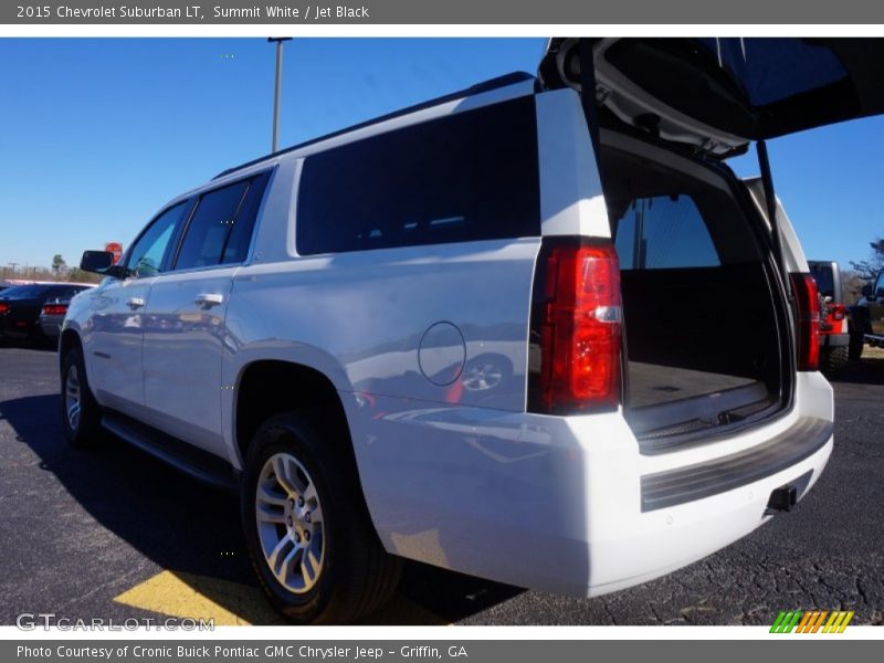 Summit White / Jet Black 2015 Chevrolet Suburban LT