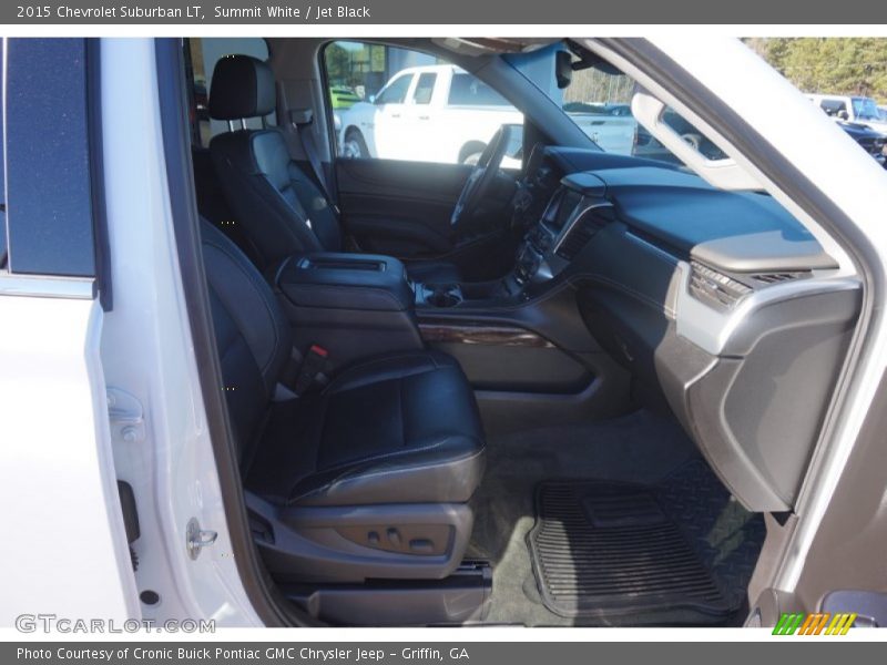 Summit White / Jet Black 2015 Chevrolet Suburban LT