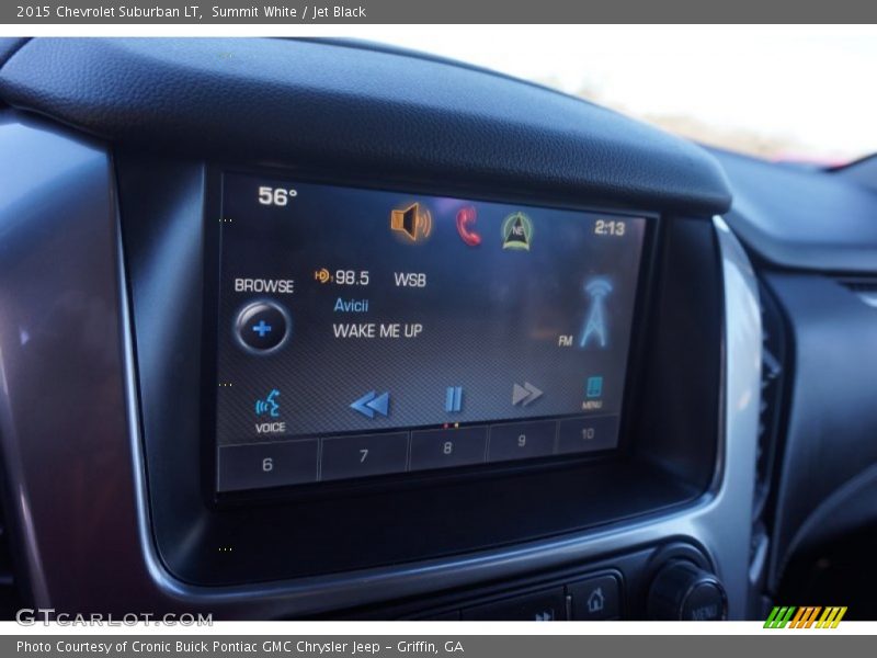 Summit White / Jet Black 2015 Chevrolet Suburban LT