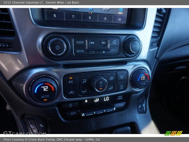 Summit White / Jet Black 2015 Chevrolet Suburban LT