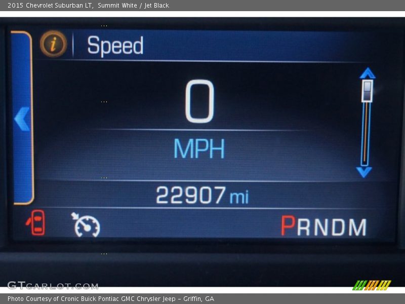 Summit White / Jet Black 2015 Chevrolet Suburban LT