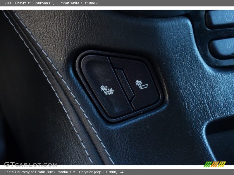 Summit White / Jet Black 2015 Chevrolet Suburban LT