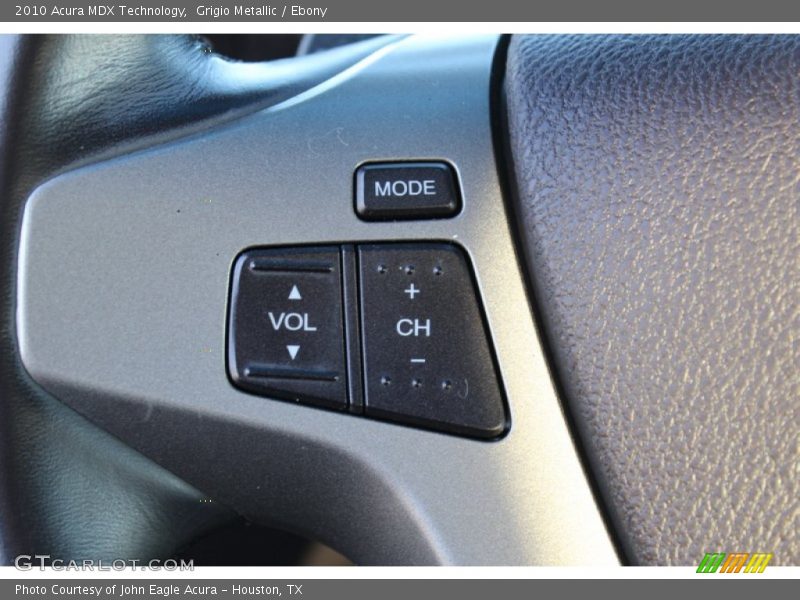 Grigio Metallic / Ebony 2010 Acura MDX Technology