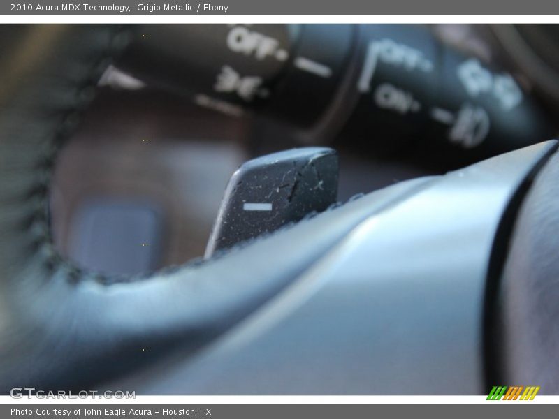 Grigio Metallic / Ebony 2010 Acura MDX Technology
