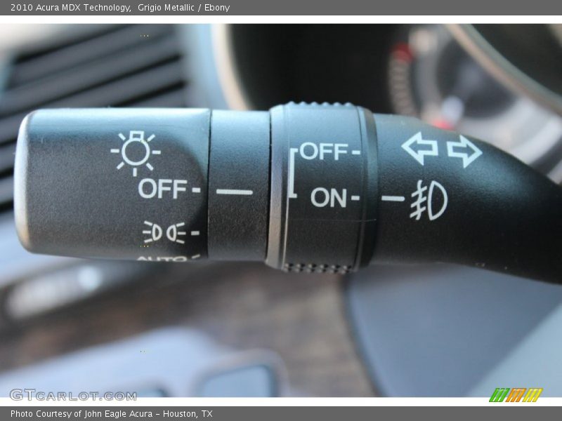 Grigio Metallic / Ebony 2010 Acura MDX Technology