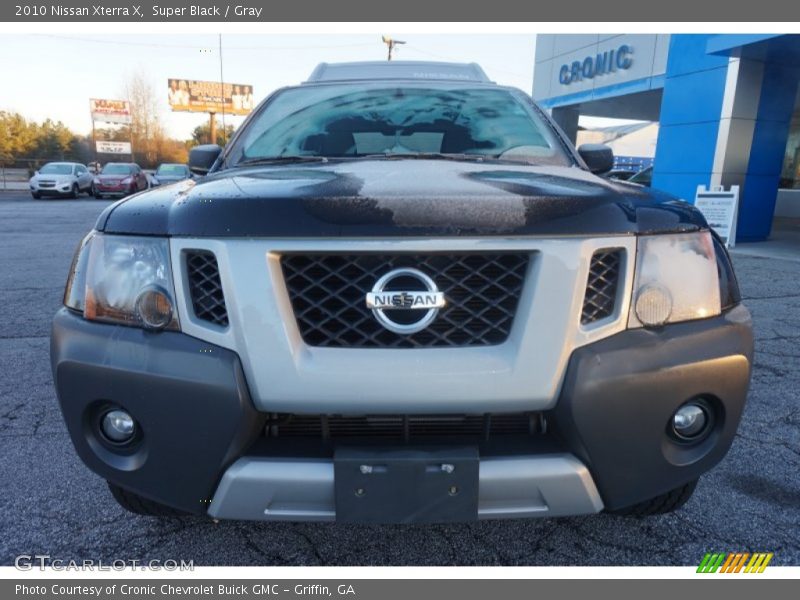Super Black / Gray 2010 Nissan Xterra X