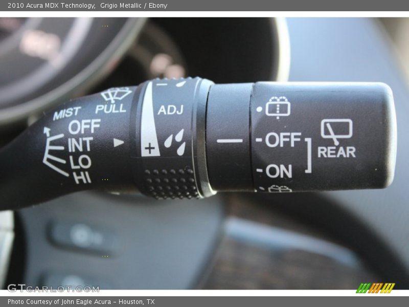 Grigio Metallic / Ebony 2010 Acura MDX Technology
