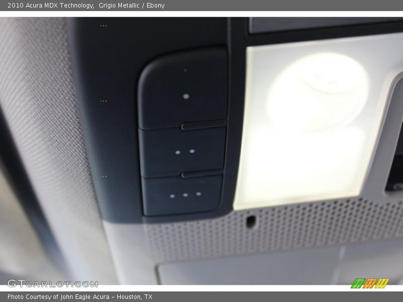 Grigio Metallic / Ebony 2010 Acura MDX Technology