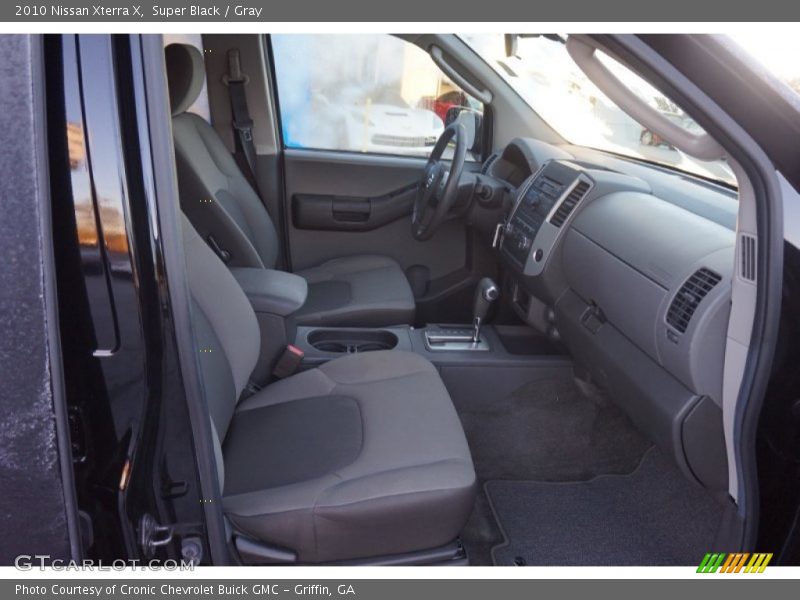 Super Black / Gray 2010 Nissan Xterra X