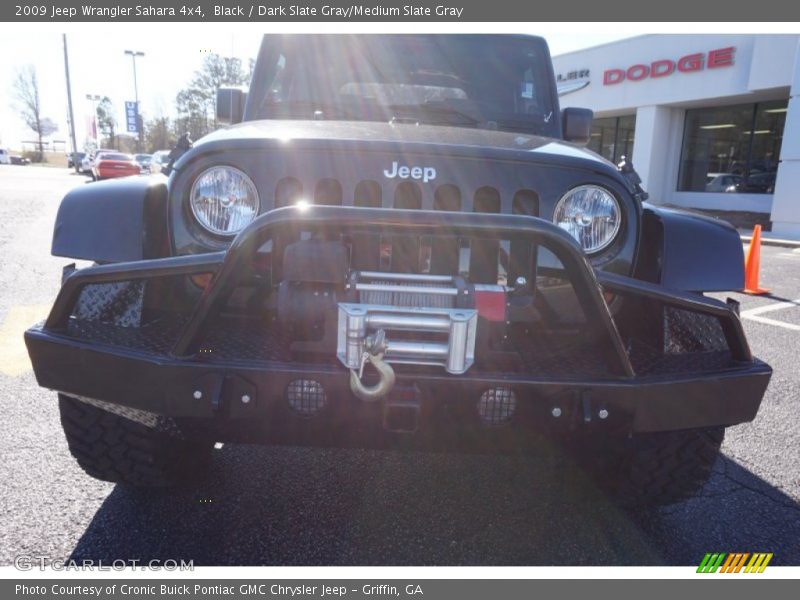Black / Dark Slate Gray/Medium Slate Gray 2009 Jeep Wrangler Sahara 4x4