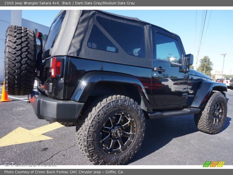 Black / Dark Slate Gray/Medium Slate Gray 2009 Jeep Wrangler Sahara 4x4