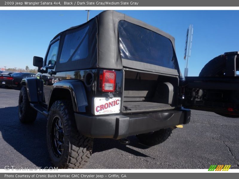 Black / Dark Slate Gray/Medium Slate Gray 2009 Jeep Wrangler Sahara 4x4