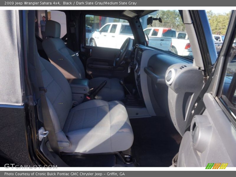 Black / Dark Slate Gray/Medium Slate Gray 2009 Jeep Wrangler Sahara 4x4