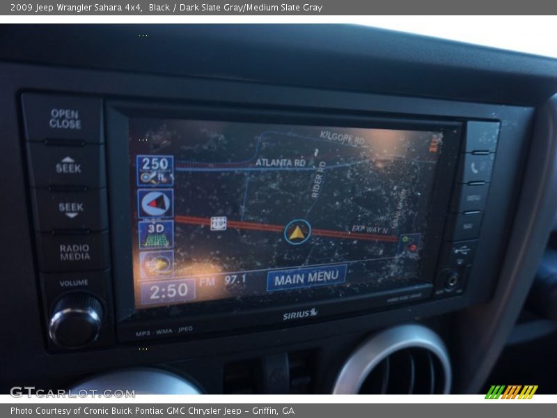 Black / Dark Slate Gray/Medium Slate Gray 2009 Jeep Wrangler Sahara 4x4