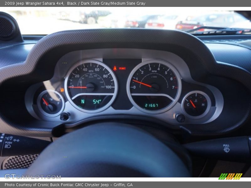 Black / Dark Slate Gray/Medium Slate Gray 2009 Jeep Wrangler Sahara 4x4