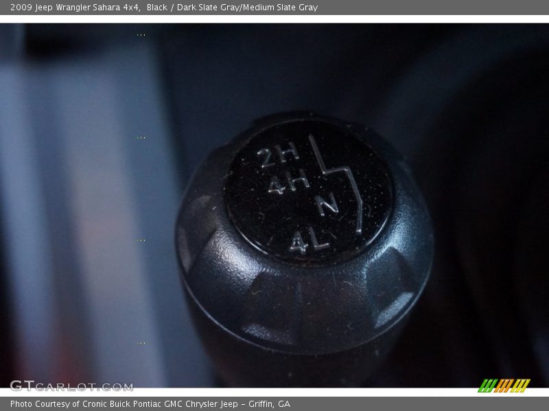 Black / Dark Slate Gray/Medium Slate Gray 2009 Jeep Wrangler Sahara 4x4
