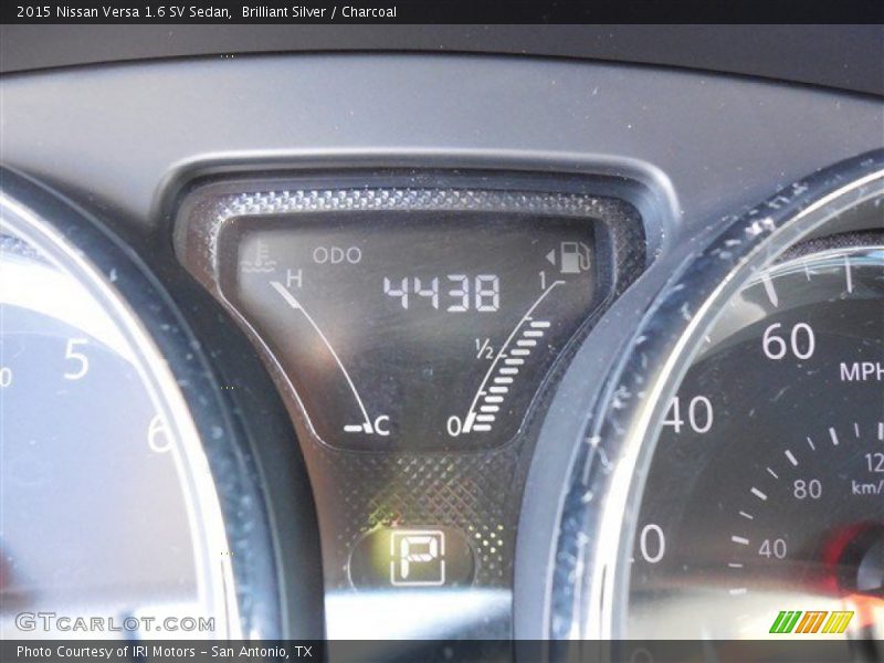 Brilliant Silver / Charcoal 2015 Nissan Versa 1.6 SV Sedan