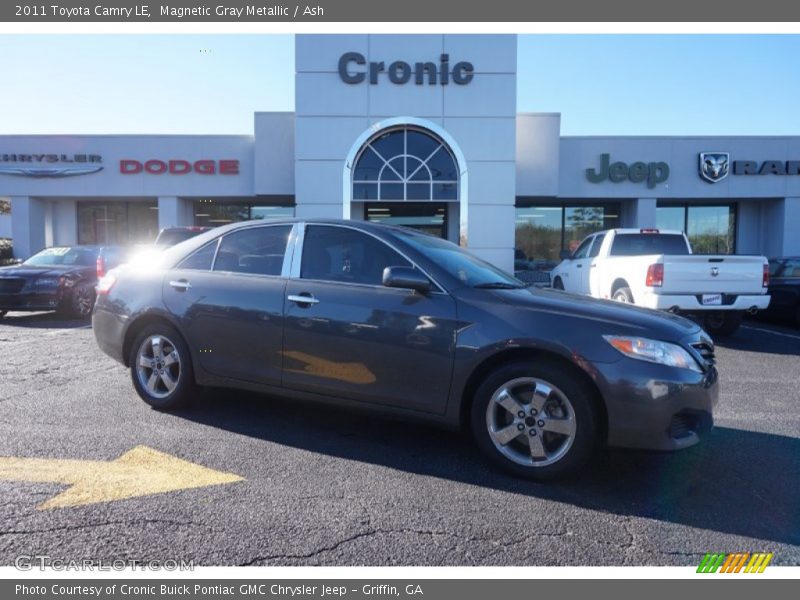Magnetic Gray Metallic / Ash 2011 Toyota Camry LE