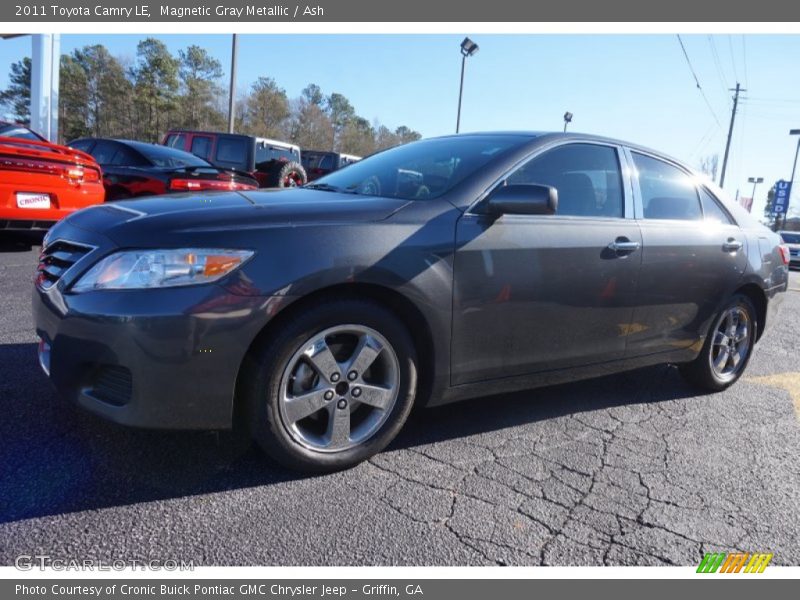 Magnetic Gray Metallic / Ash 2011 Toyota Camry LE