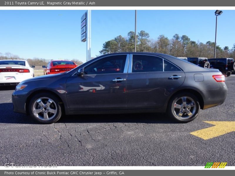 Magnetic Gray Metallic / Ash 2011 Toyota Camry LE
