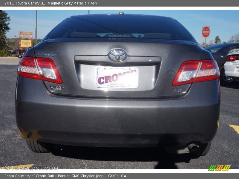 Magnetic Gray Metallic / Ash 2011 Toyota Camry LE