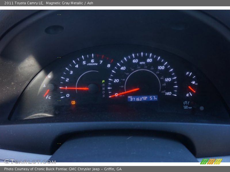 Magnetic Gray Metallic / Ash 2011 Toyota Camry LE
