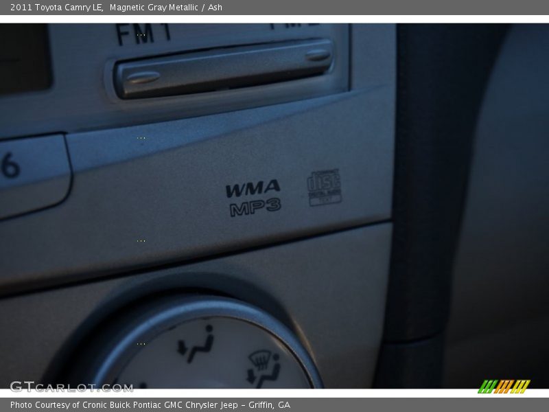 Magnetic Gray Metallic / Ash 2011 Toyota Camry LE