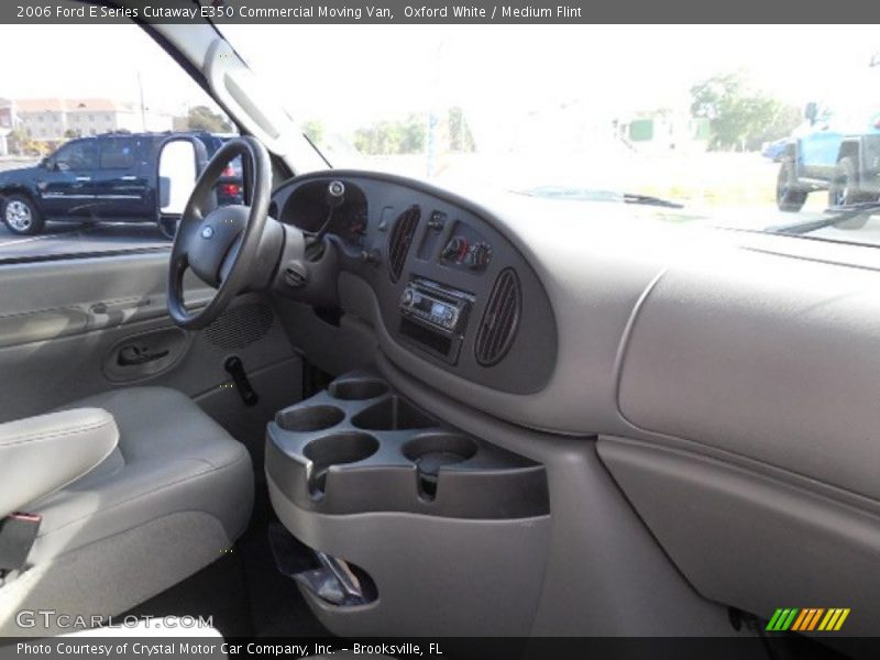 Oxford White / Medium Flint 2006 Ford E Series Cutaway E350 Commercial Moving Van