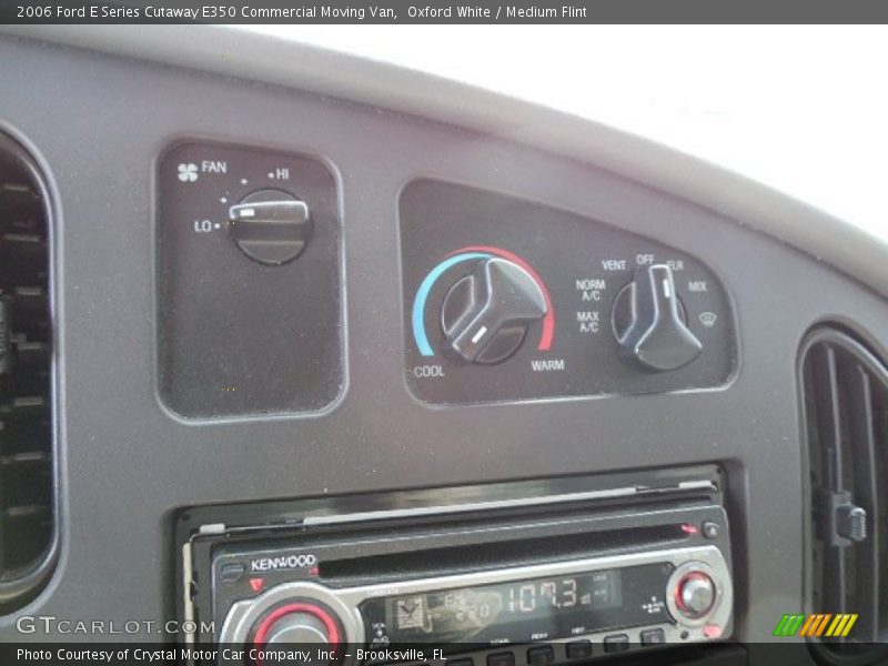 Oxford White / Medium Flint 2006 Ford E Series Cutaway E350 Commercial Moving Van
