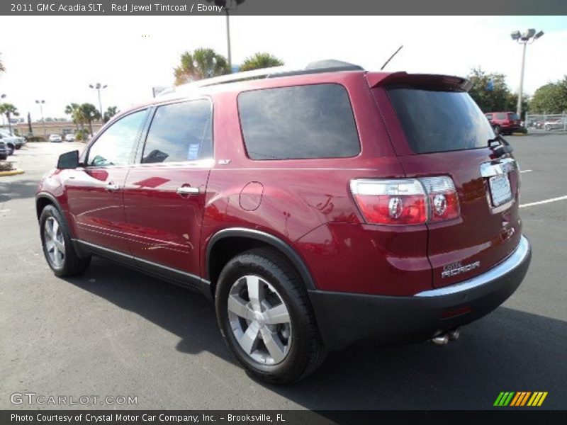 Red Jewel Tintcoat / Ebony 2011 GMC Acadia SLT