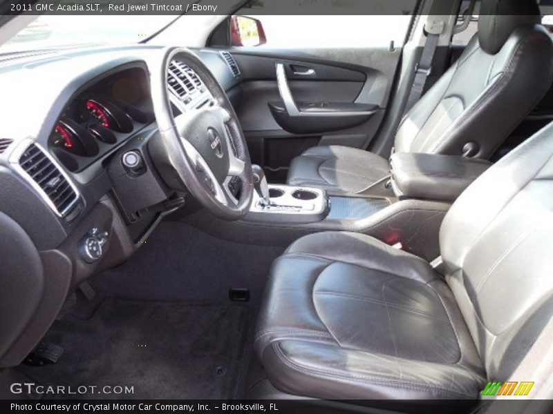 Red Jewel Tintcoat / Ebony 2011 GMC Acadia SLT