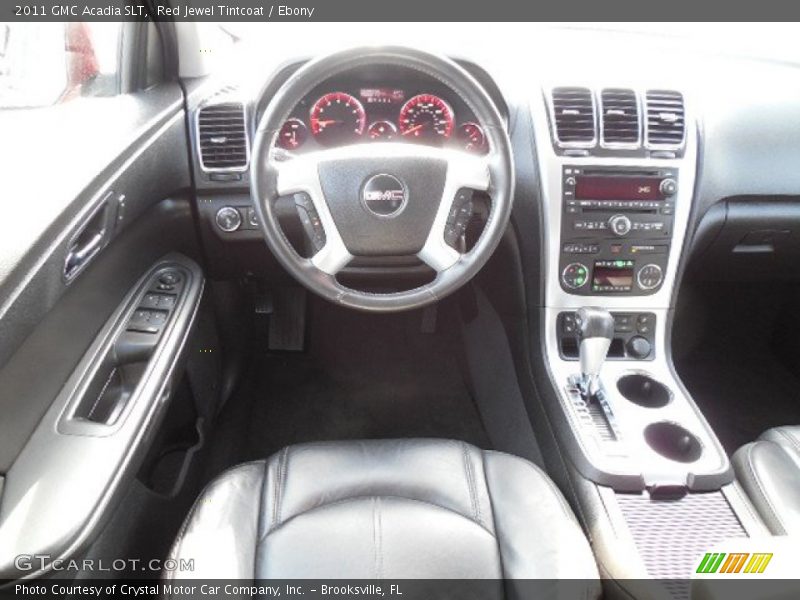 Red Jewel Tintcoat / Ebony 2011 GMC Acadia SLT