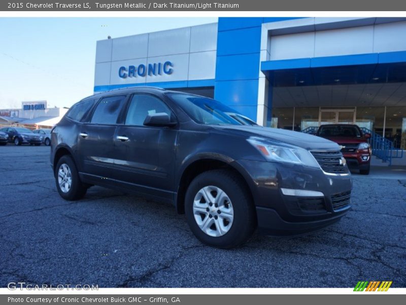 Tungsten Metallic / Dark Titanium/Light Titanium 2015 Chevrolet Traverse LS