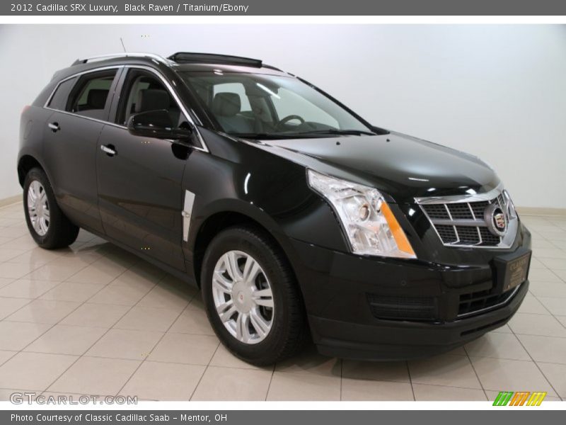 Black Raven / Titanium/Ebony 2012 Cadillac SRX Luxury