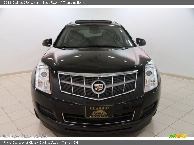 Black Raven / Titanium/Ebony 2012 Cadillac SRX Luxury