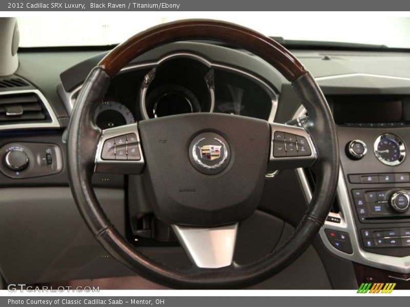 Black Raven / Titanium/Ebony 2012 Cadillac SRX Luxury