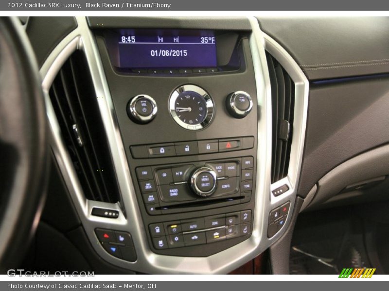 Black Raven / Titanium/Ebony 2012 Cadillac SRX Luxury