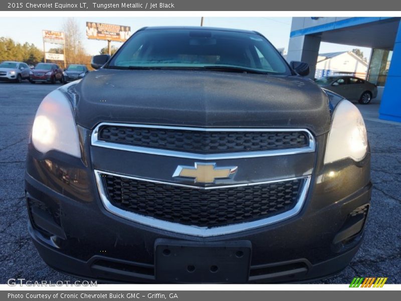 Tungsten Metallic / Jet Black 2015 Chevrolet Equinox LT