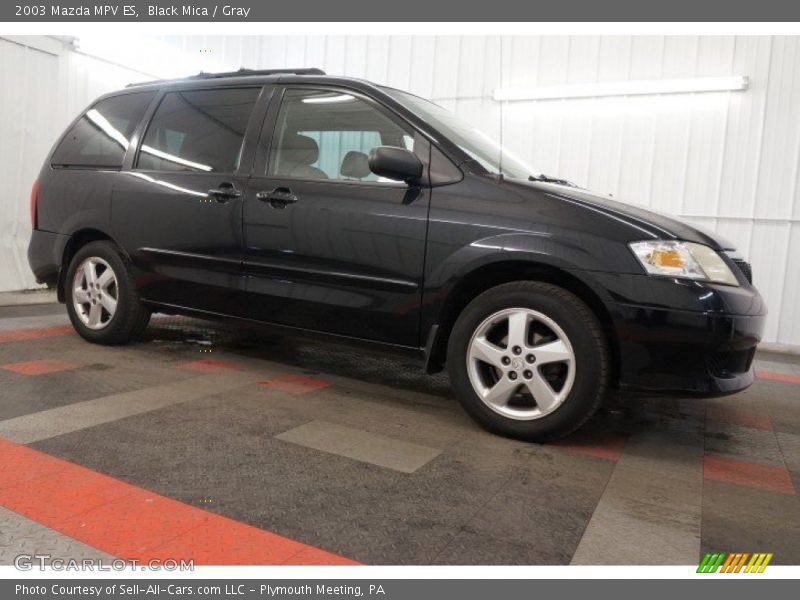 Black Mica / Gray 2003 Mazda MPV ES