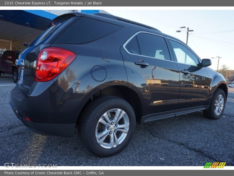 Tungsten Metallic / Jet Black 2015 Chevrolet Equinox LT