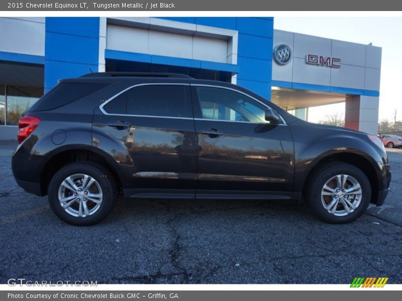 Tungsten Metallic / Jet Black 2015 Chevrolet Equinox LT