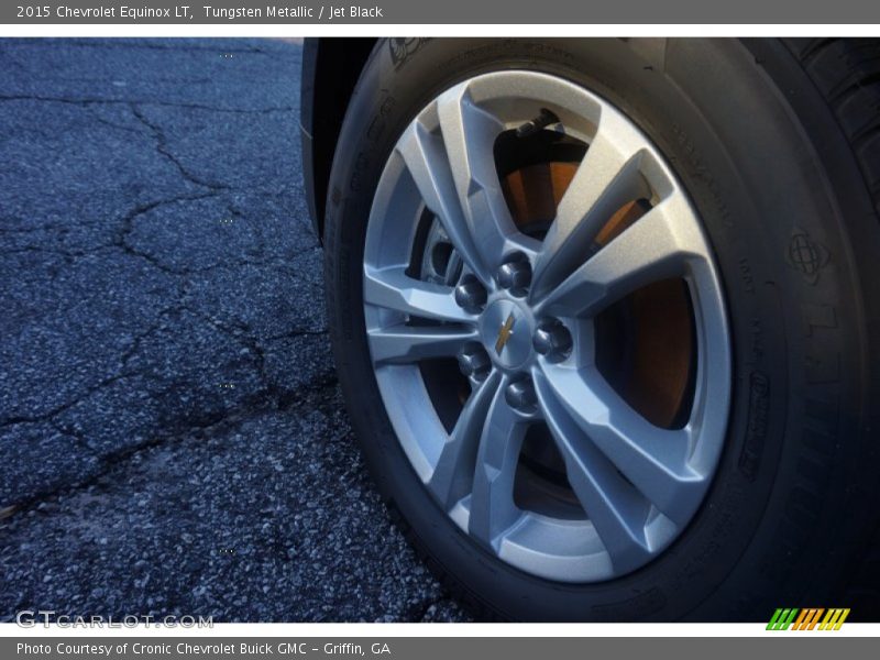 Tungsten Metallic / Jet Black 2015 Chevrolet Equinox LT